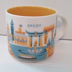 Starbucks You Are Here Epcot Collection Disney Par